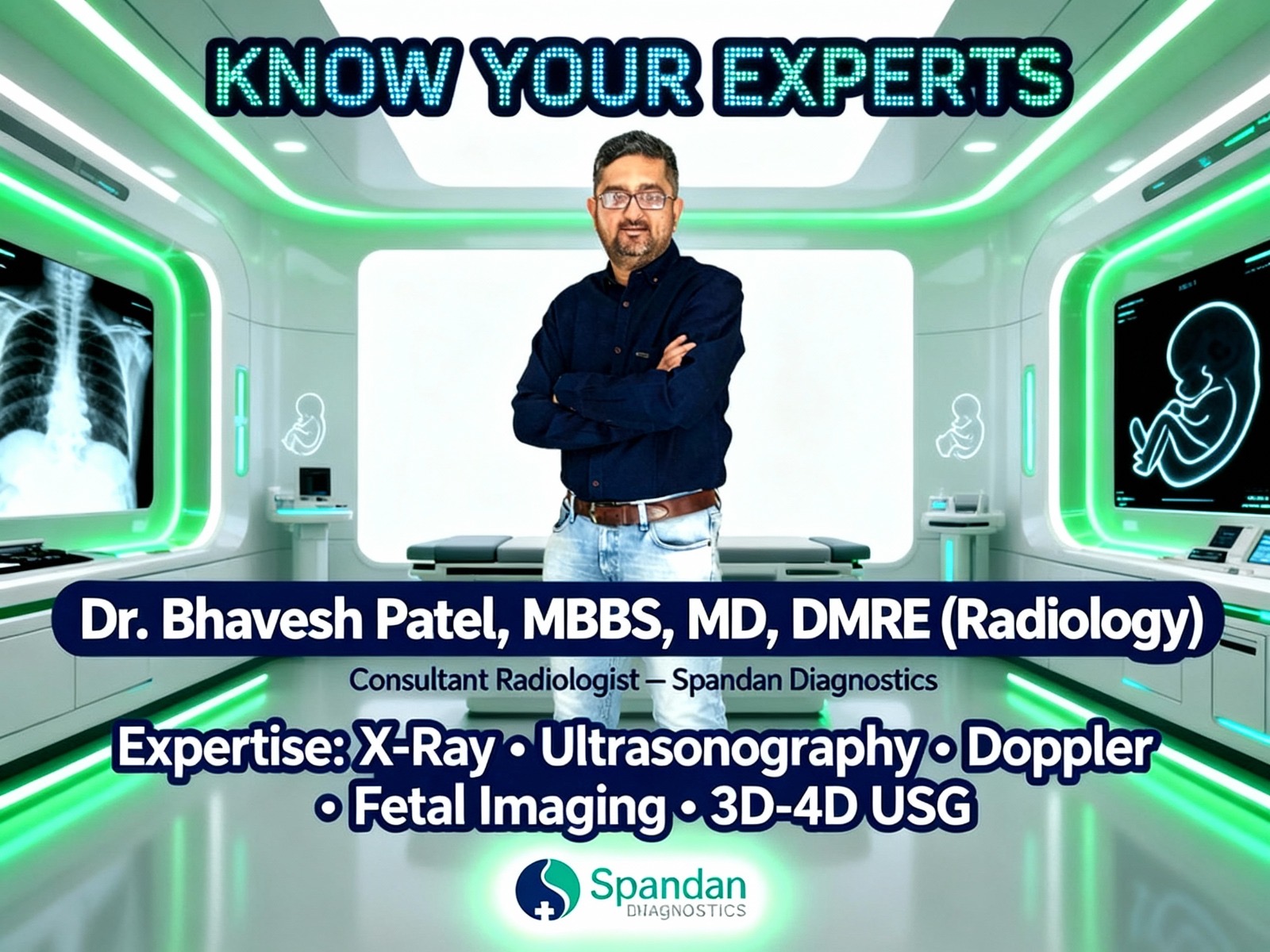 Dr. Bhavesh Patel — Spandan Diagnostics doctor profile
