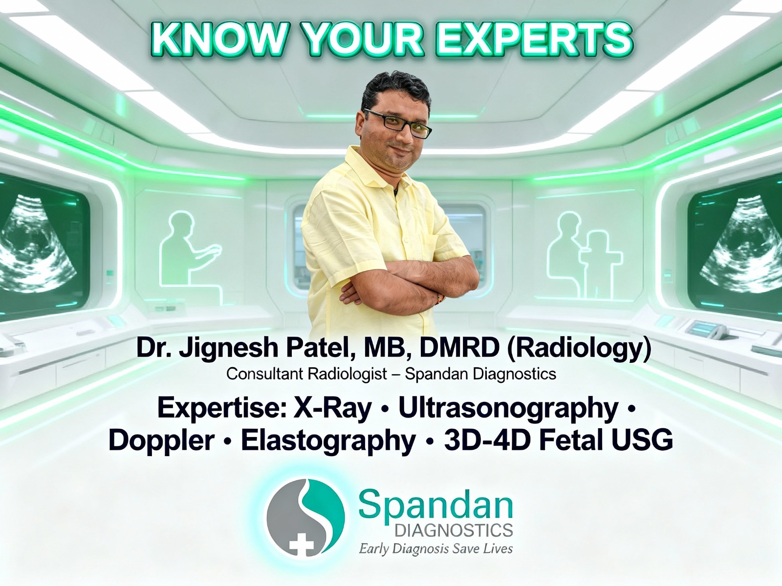 Dr. Jignesh Patel — Spandan Diagnostics doctor profile